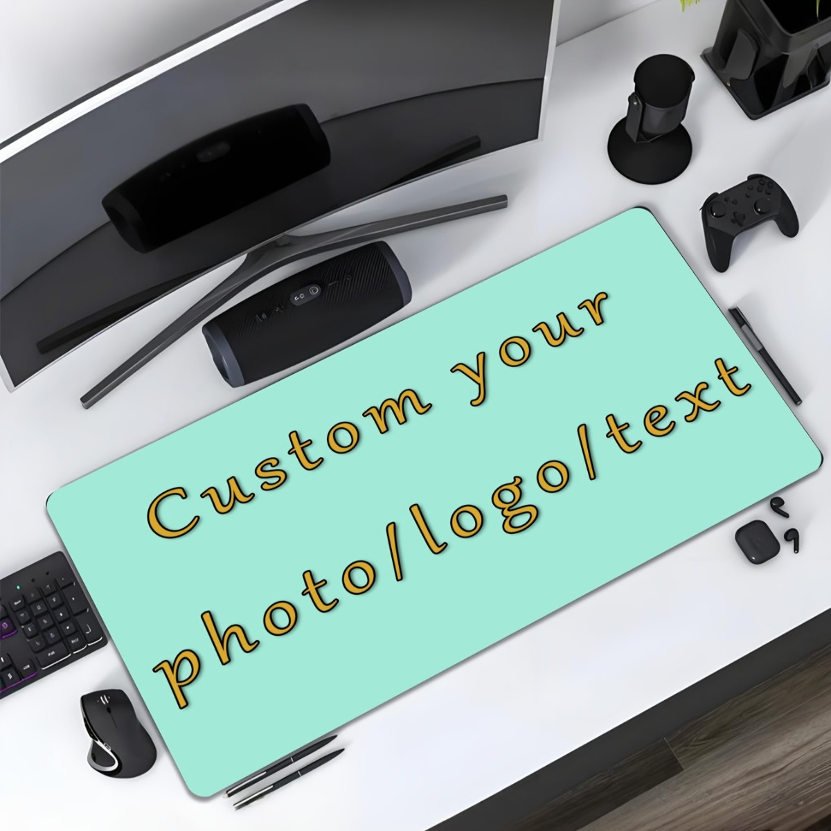 Home Office Logo - Custom Mouse Pad Personalized Your Design