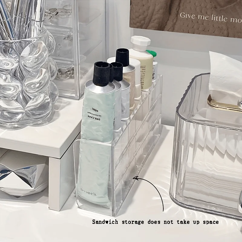1pc Plastic Transparent 7-Slot - огляд і ціна Home Office Work Table
