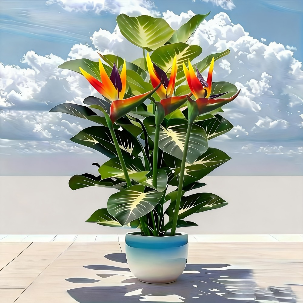 Artificial Bird of Paradise an - огляд і ціна Home Office Layout