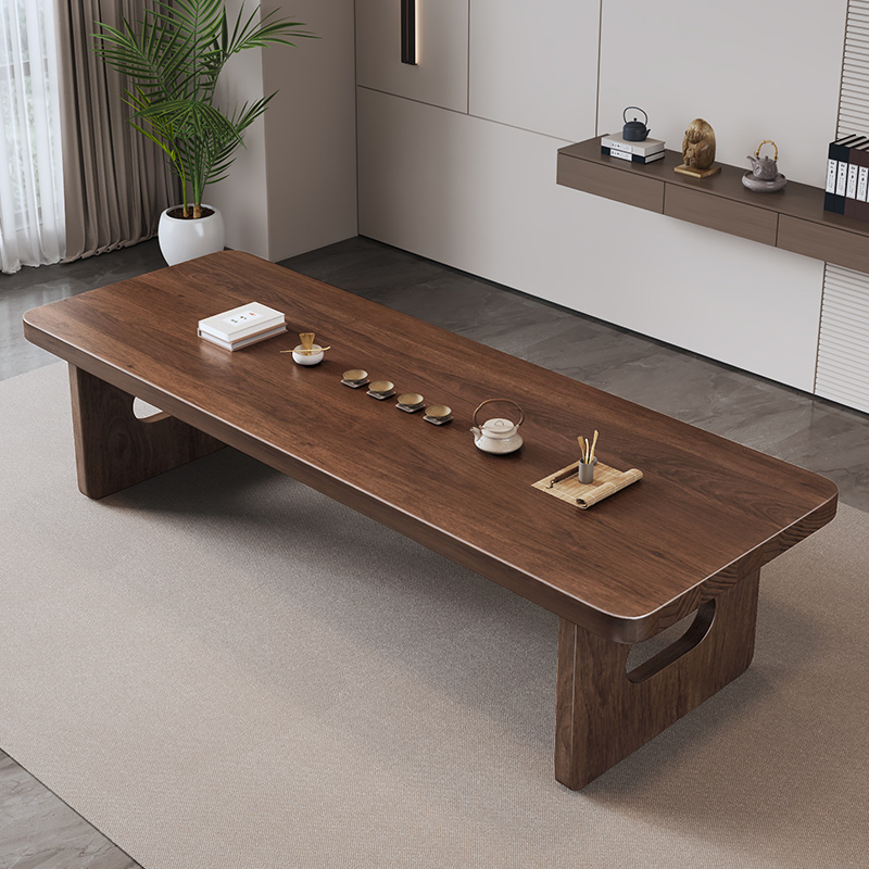 Wabi-Sabi Solid Wood Tea Table - огляд і ціна Home Office Room Inspiration